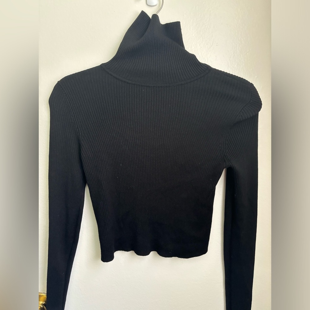 Crop top turtle neck